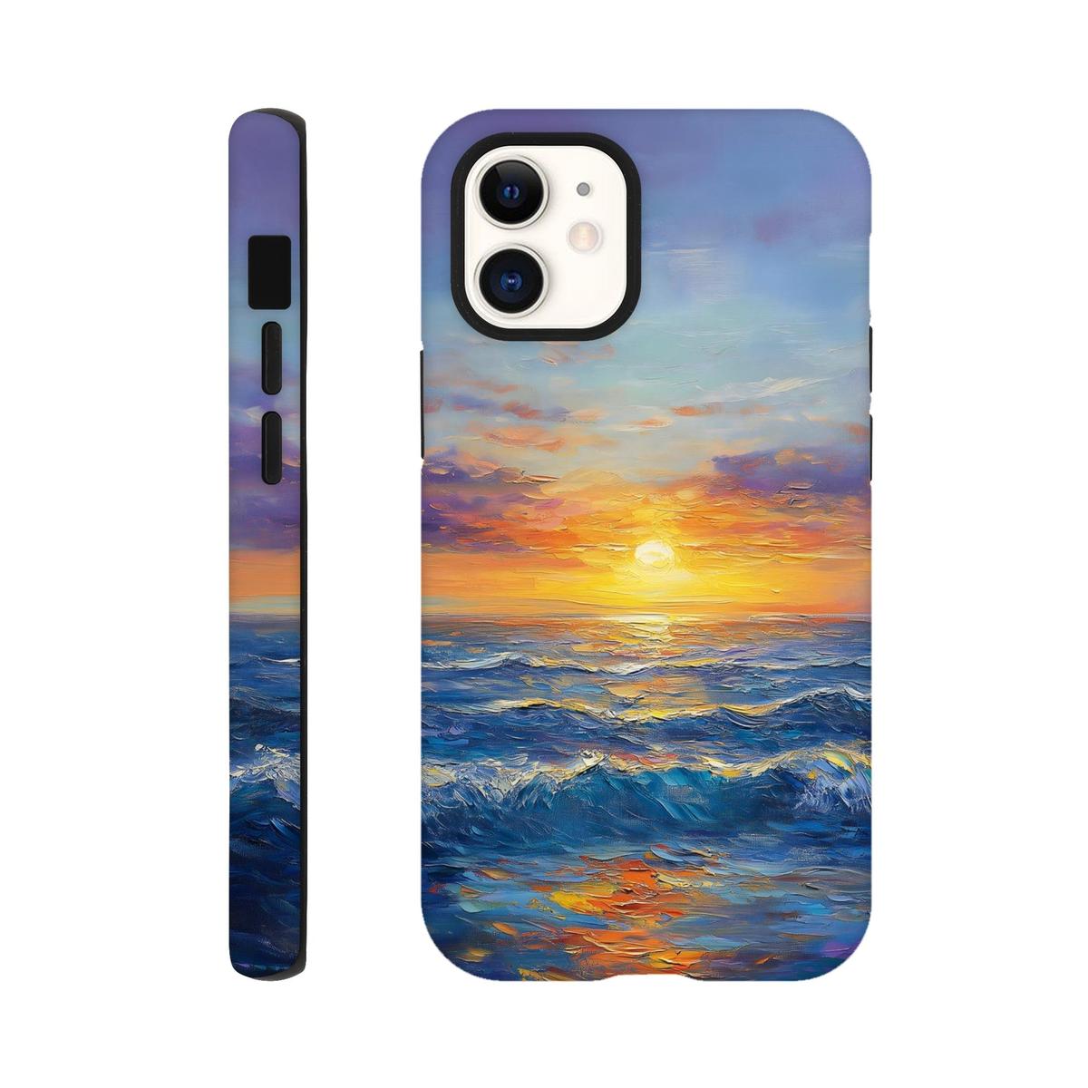 Ocean Horizon Glow | iPhone Case-MystBit Store