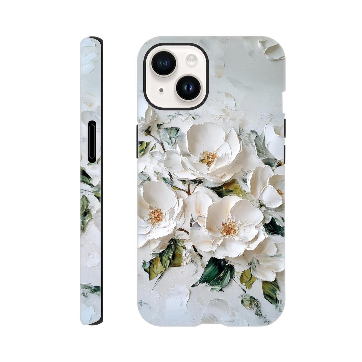 Blooming White | iPhone Case-MystBit Store