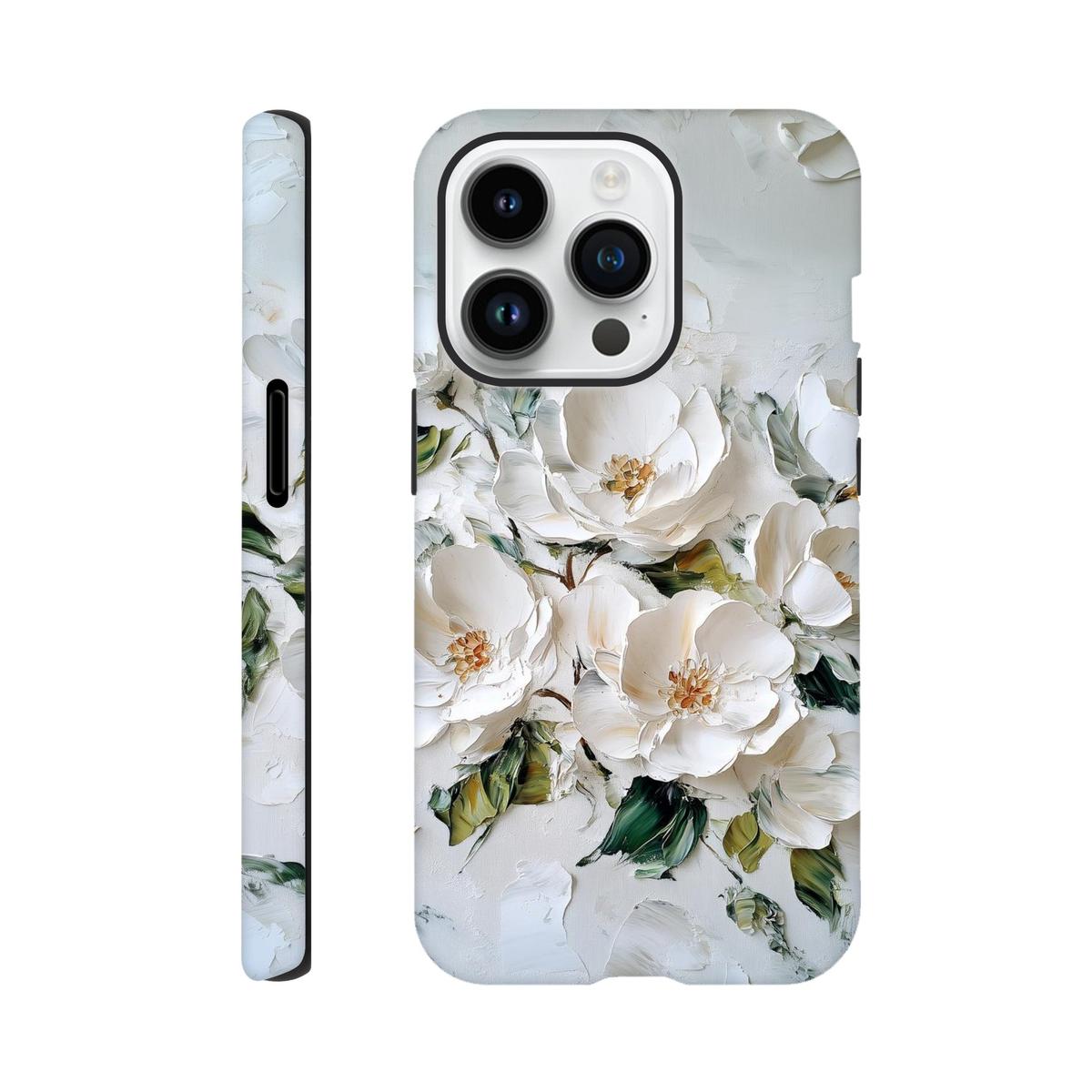 Blooming White | iPhone Case-MystBit Store
