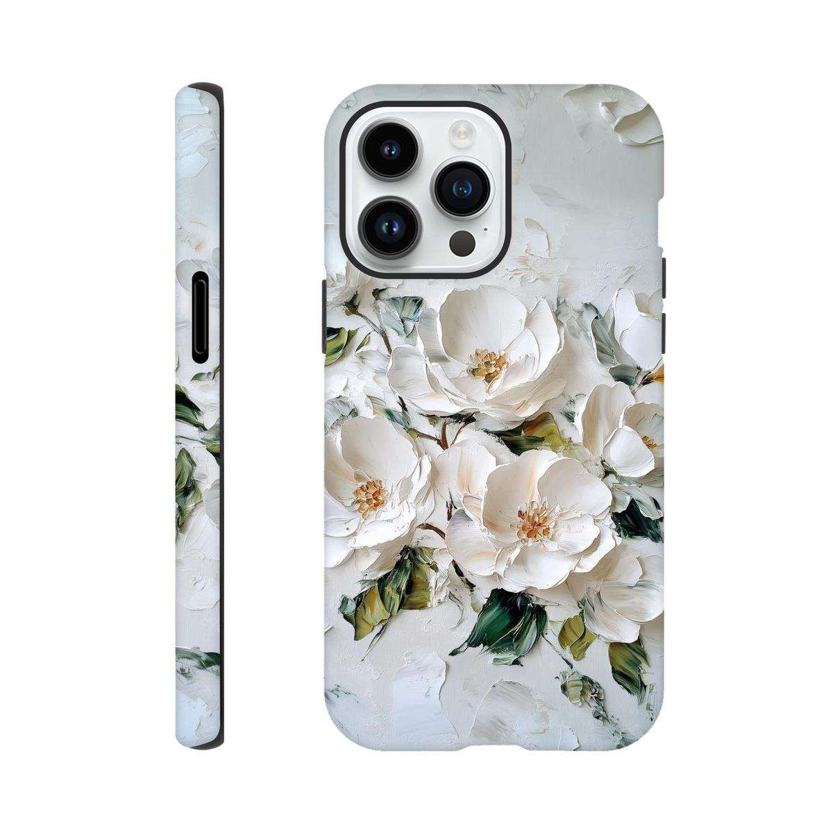 Blooming White | iPhone Case-MystBit Store