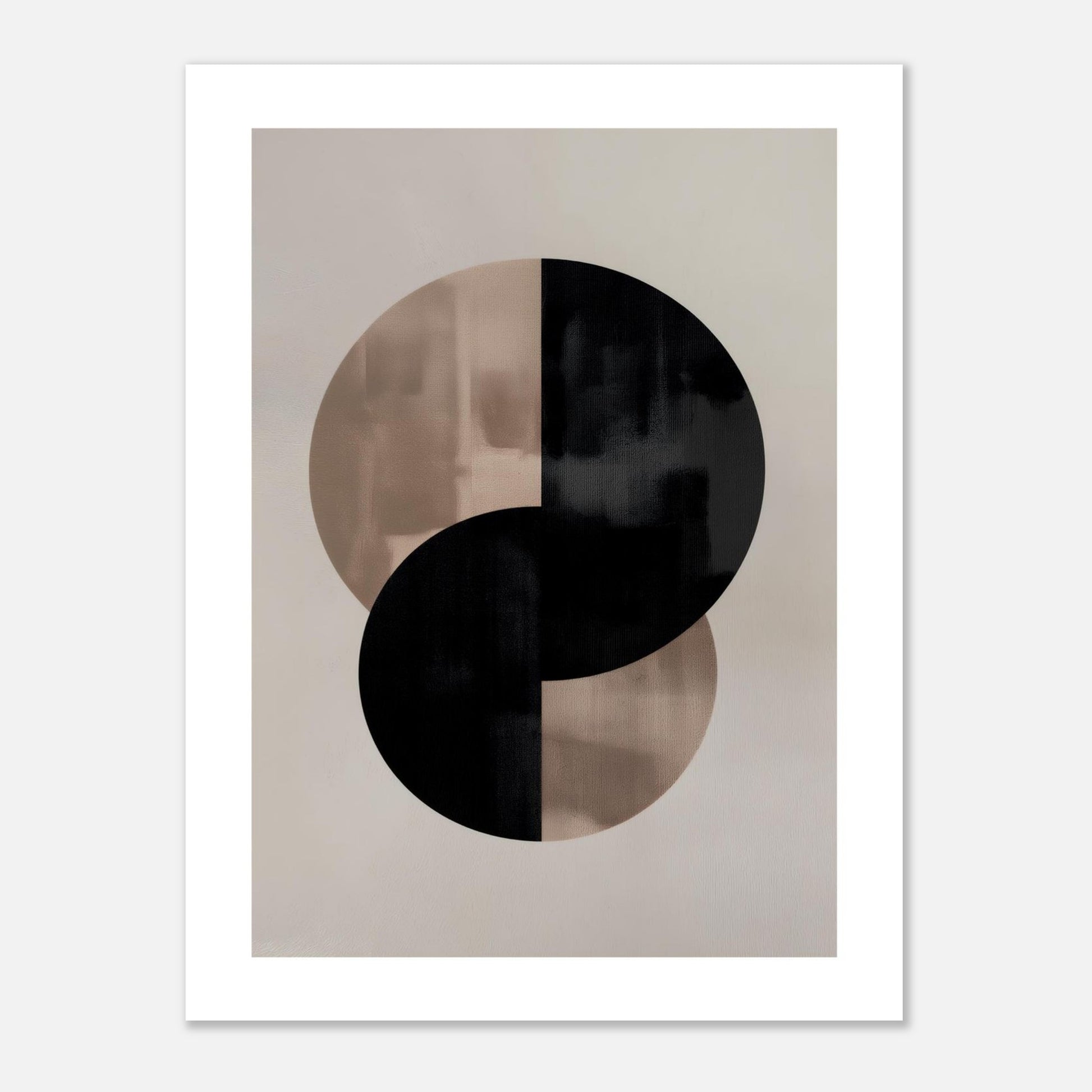 MYSTBIT ART | Abstract Divide Art Print Wall Art