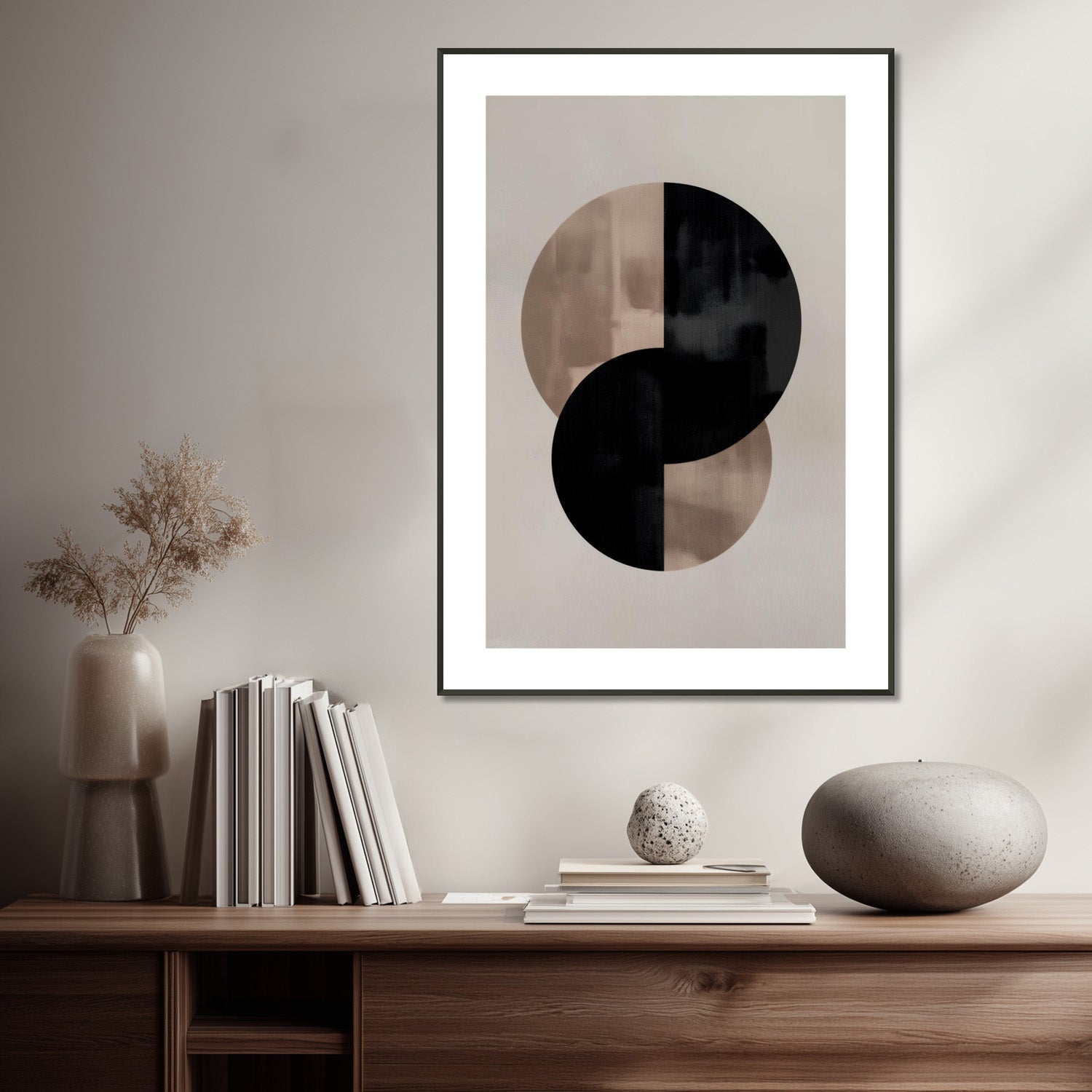 MYSTBIT ART | Abstract Divide Art Print Wall Art