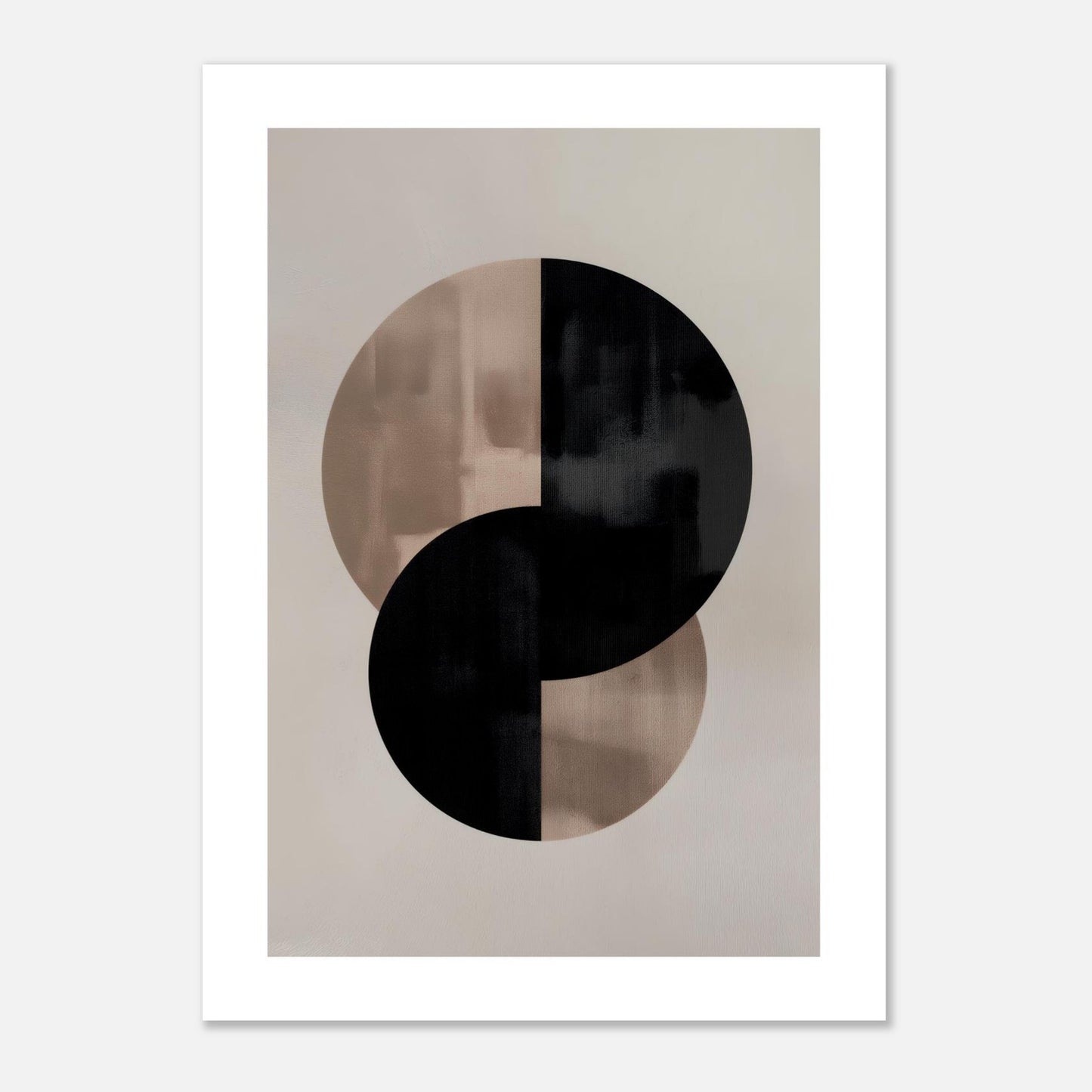 MYSTBIT ART | Abstract Divide Art Print Wall Art