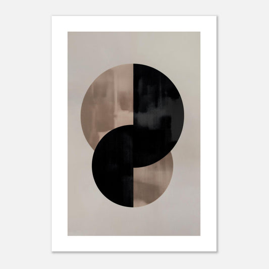MYSTBIT ART | Abstract Divide Art Print Wall Art