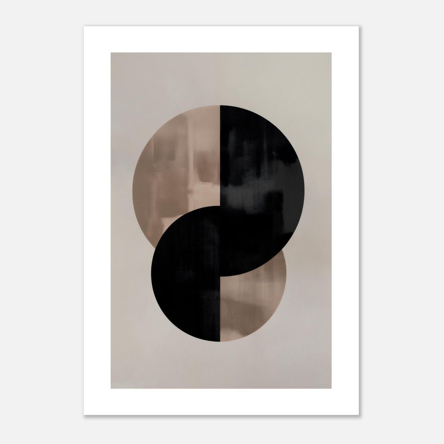 MYSTBIT ART | Abstract Divide Art Print Wall Art