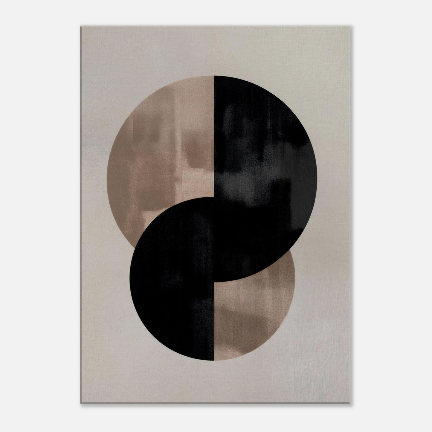 MYSTBIT ART | Abstract Divide Canvas Print Wall Art