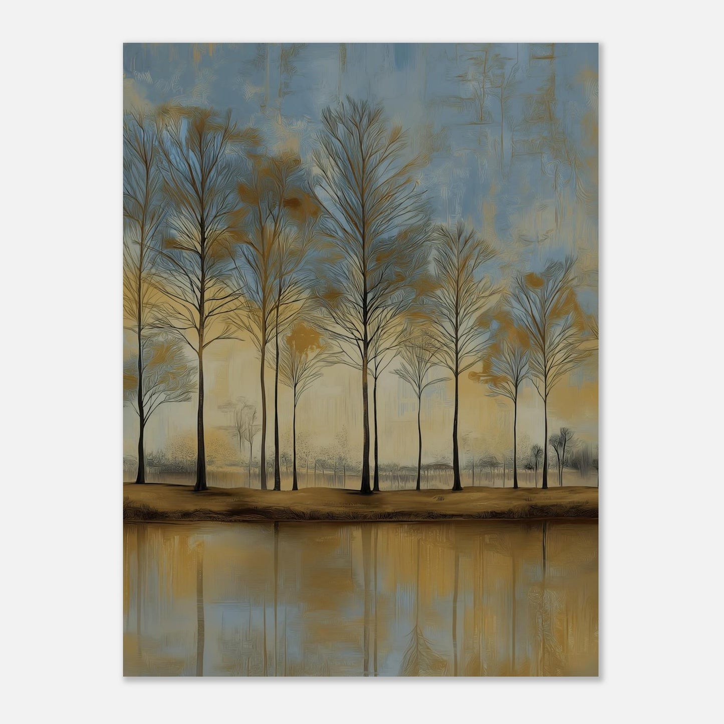 MYSTBIT ART | Amber Woods Art Print Wall Art