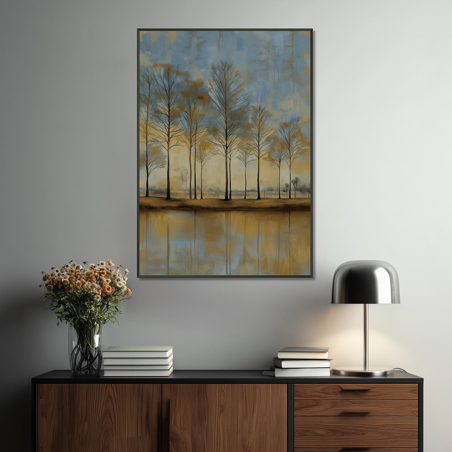 MYSTBIT ART | Amber Woods Art Print Wall Art