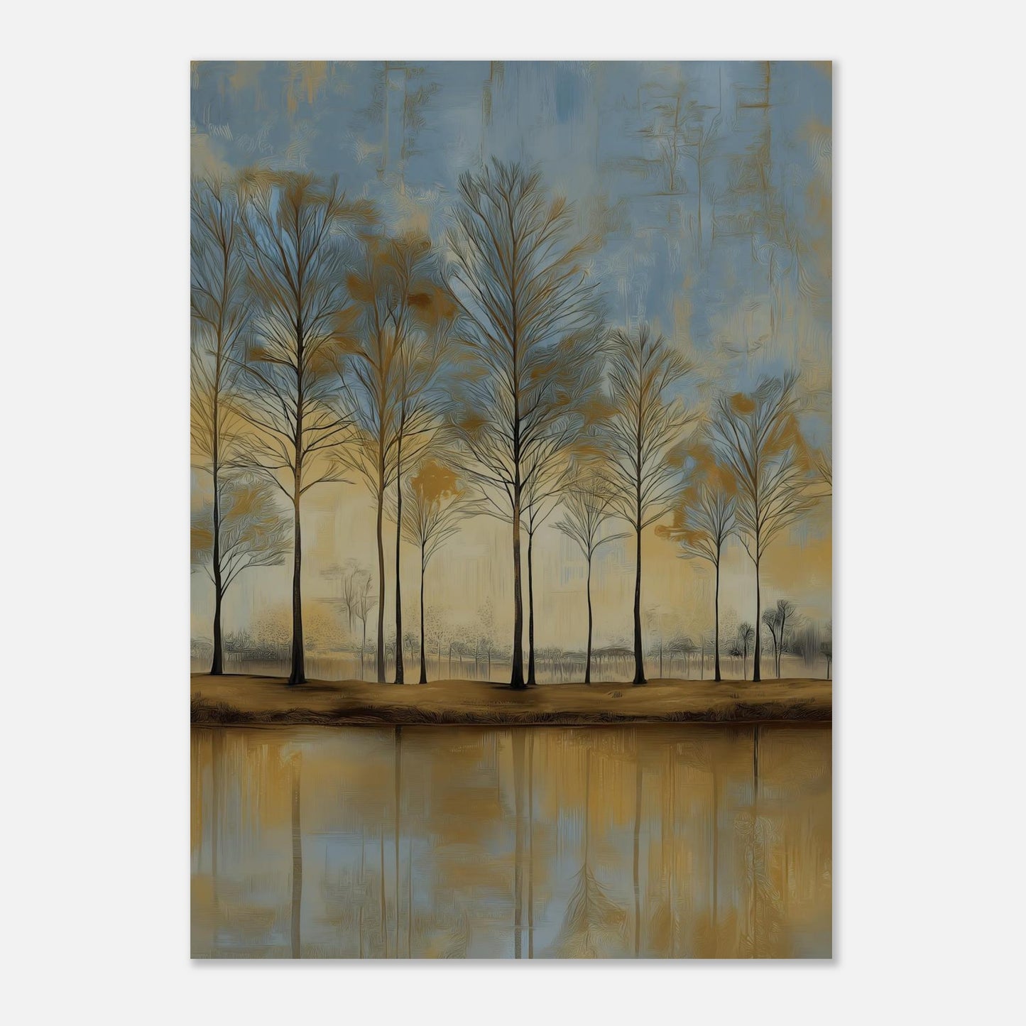 MYSTBIT ART | Amber Woods Art Print Wall Art