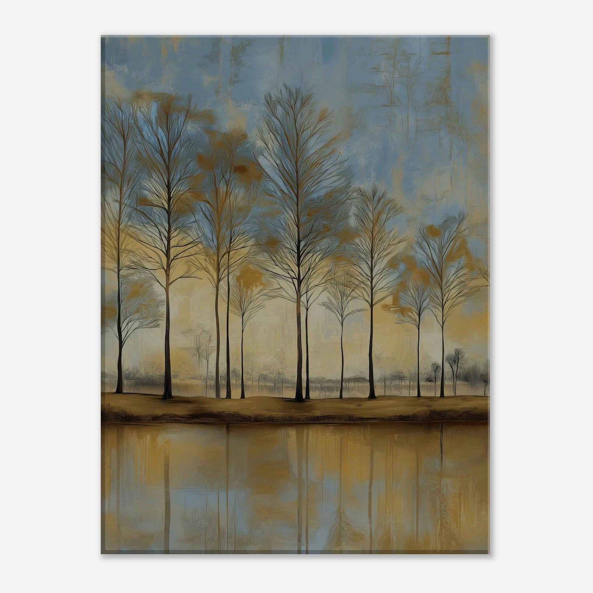 MYSTBIT ART | Amber Woods Canvas Print Wall Art