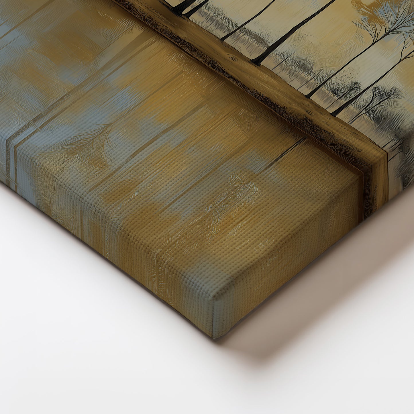 MYSTBIT ART | Amber Woods Canvas Print Wall Art