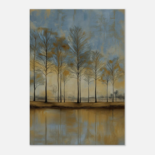 MYSTBIT ART | Amber Woods Canvas Print Wall Art