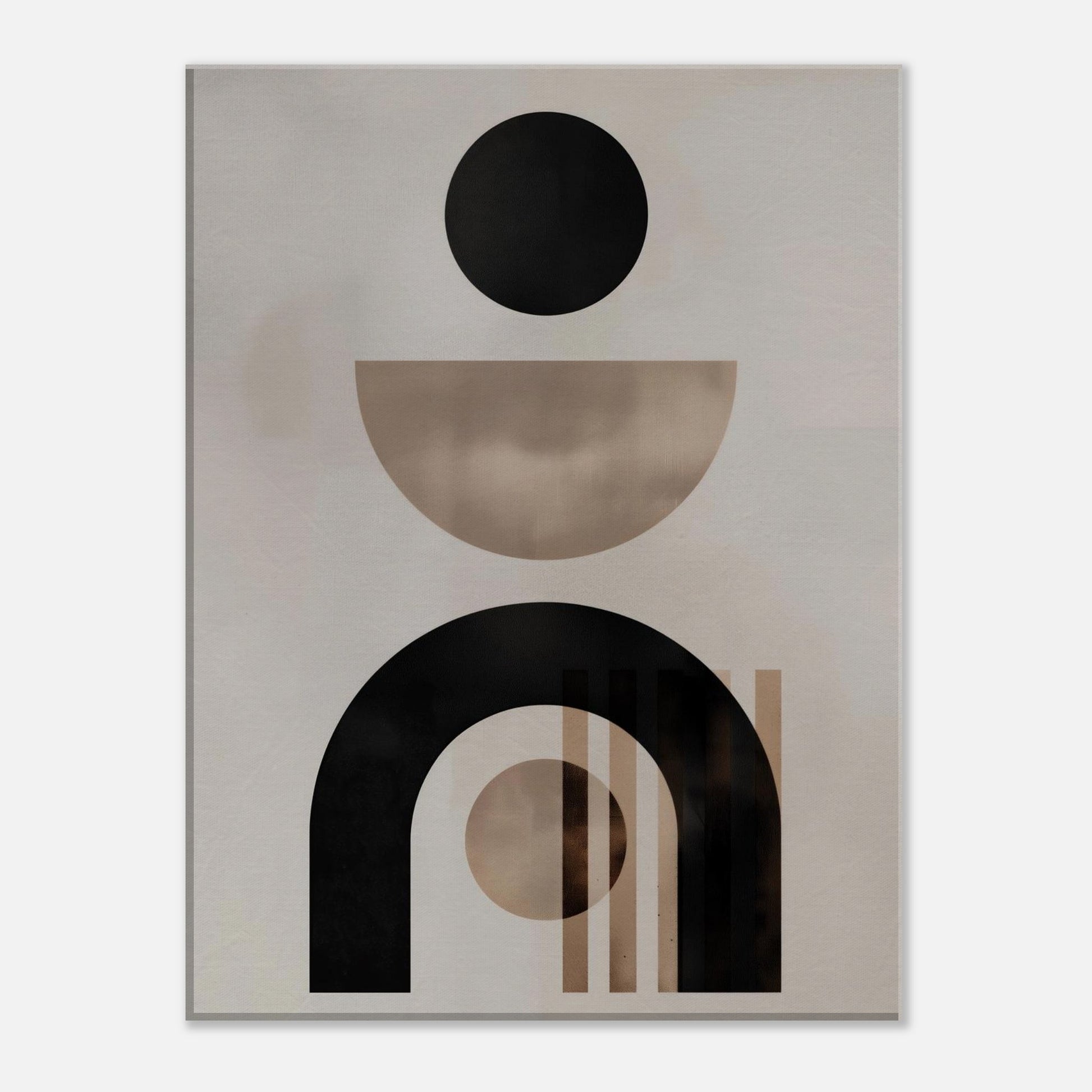 MYSTBIT ART | Architected Soul Canvas Print Wall Art