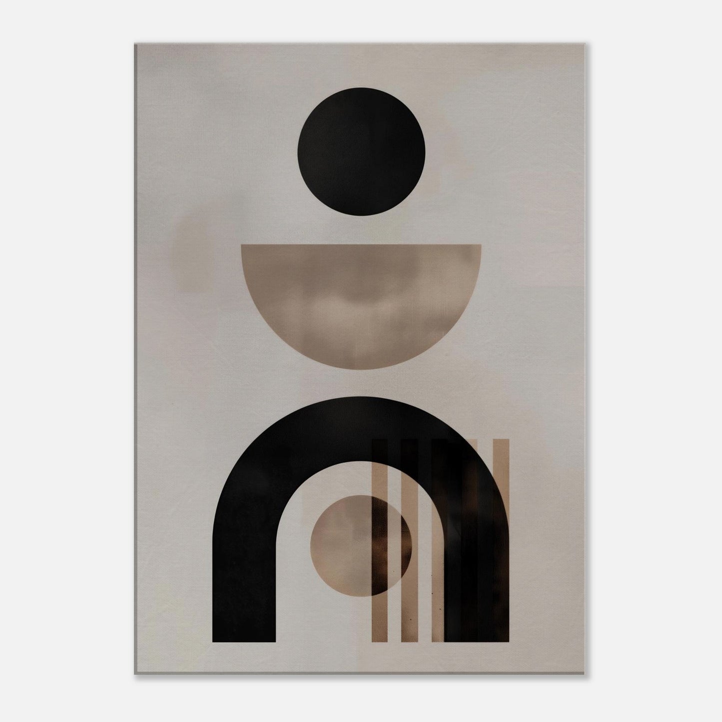 MYSTBIT ART | Architected Soul Canvas Print Wall Art