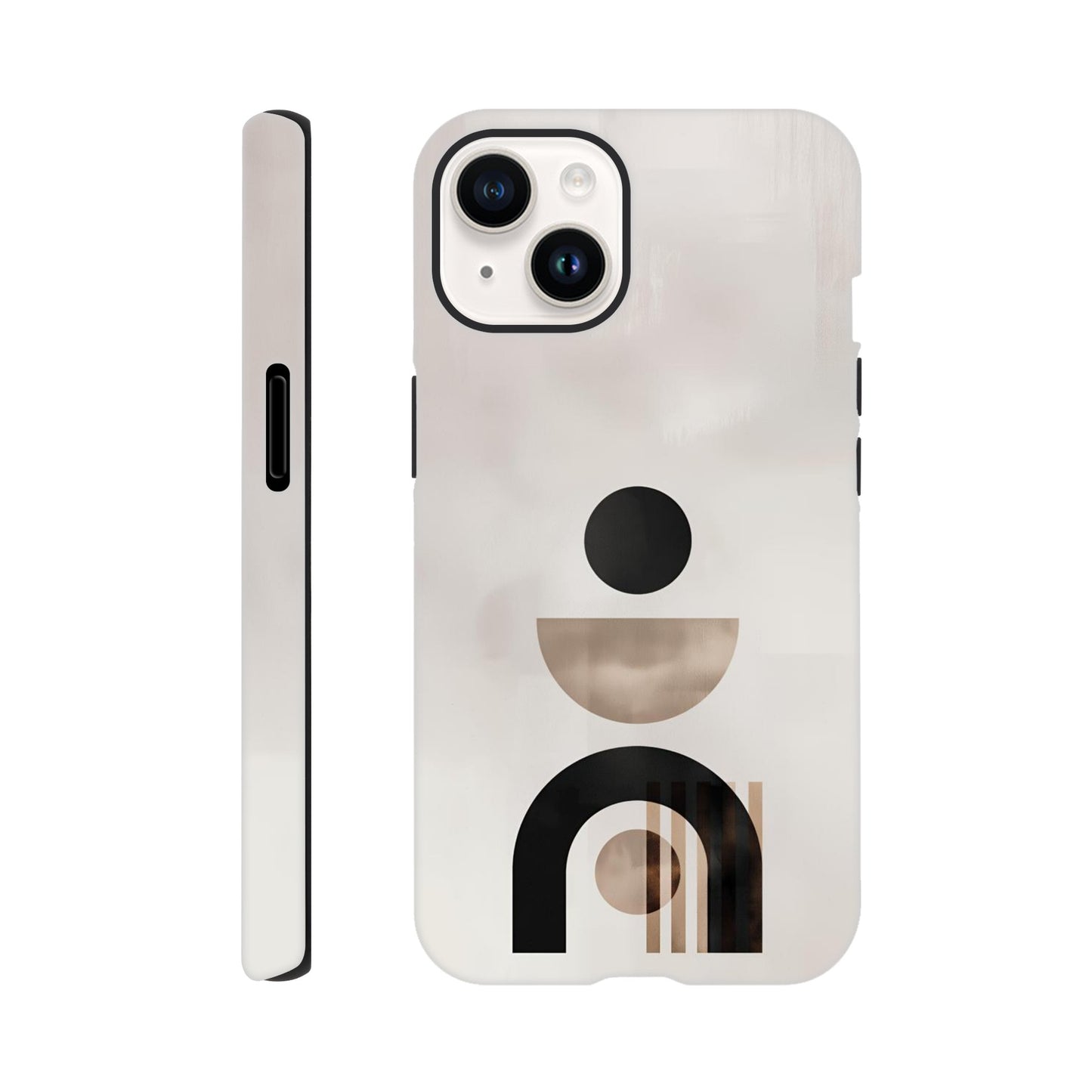 MYSTBIT ART | Architected Soul iPhone Case-MYSTBIT ART