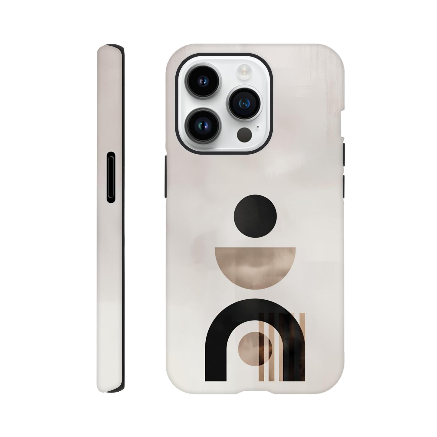 MYSTBIT ART | Architected Soul iPhone Case-MYSTBIT ART