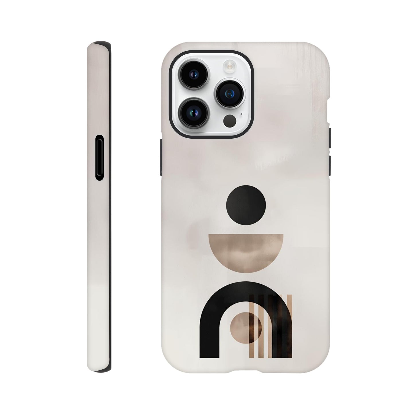 MYSTBIT ART | Architected Soul iPhone Case-MYSTBIT ART