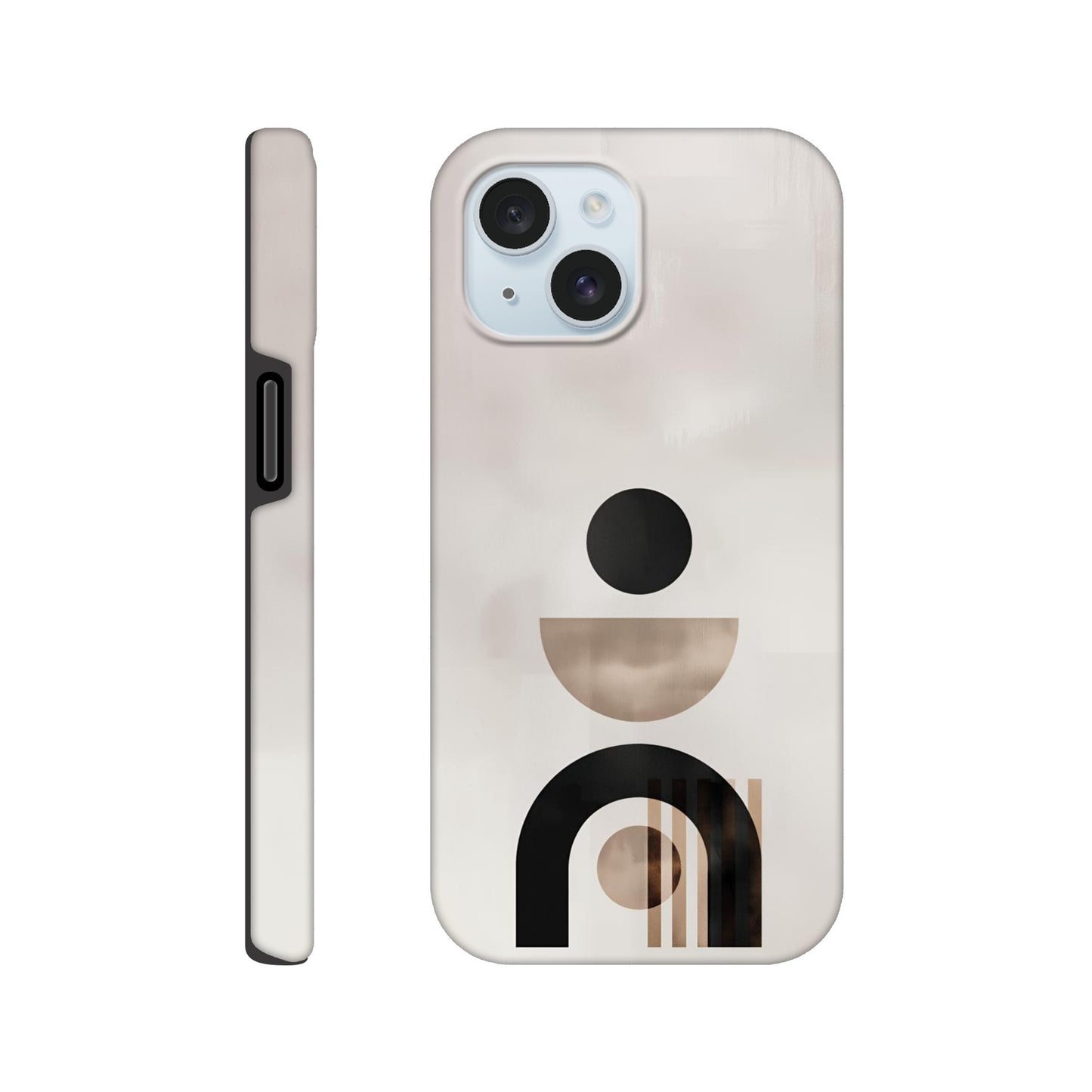 MYSTBIT ART | Architected Soul iPhone Case-MYSTBIT ART