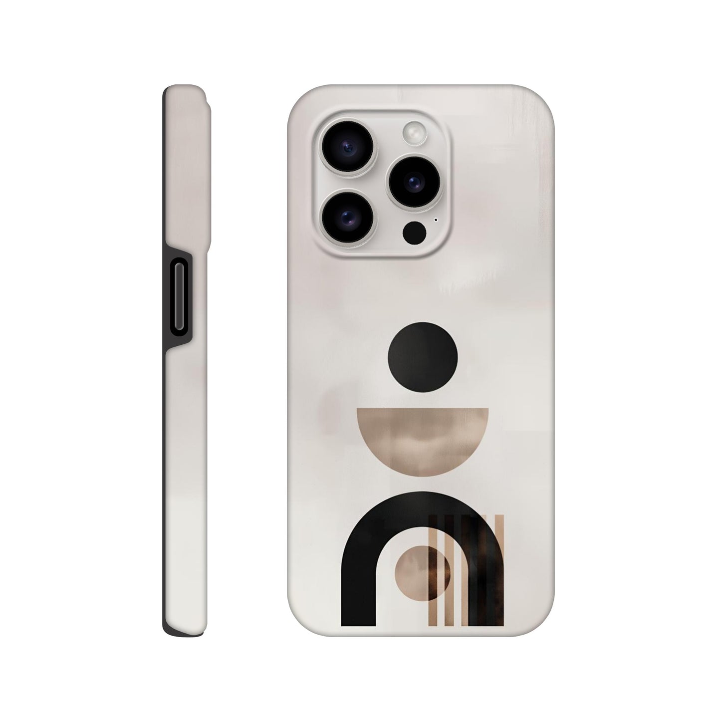 MYSTBIT ART | Architected Soul iPhone Case-MYSTBIT ART