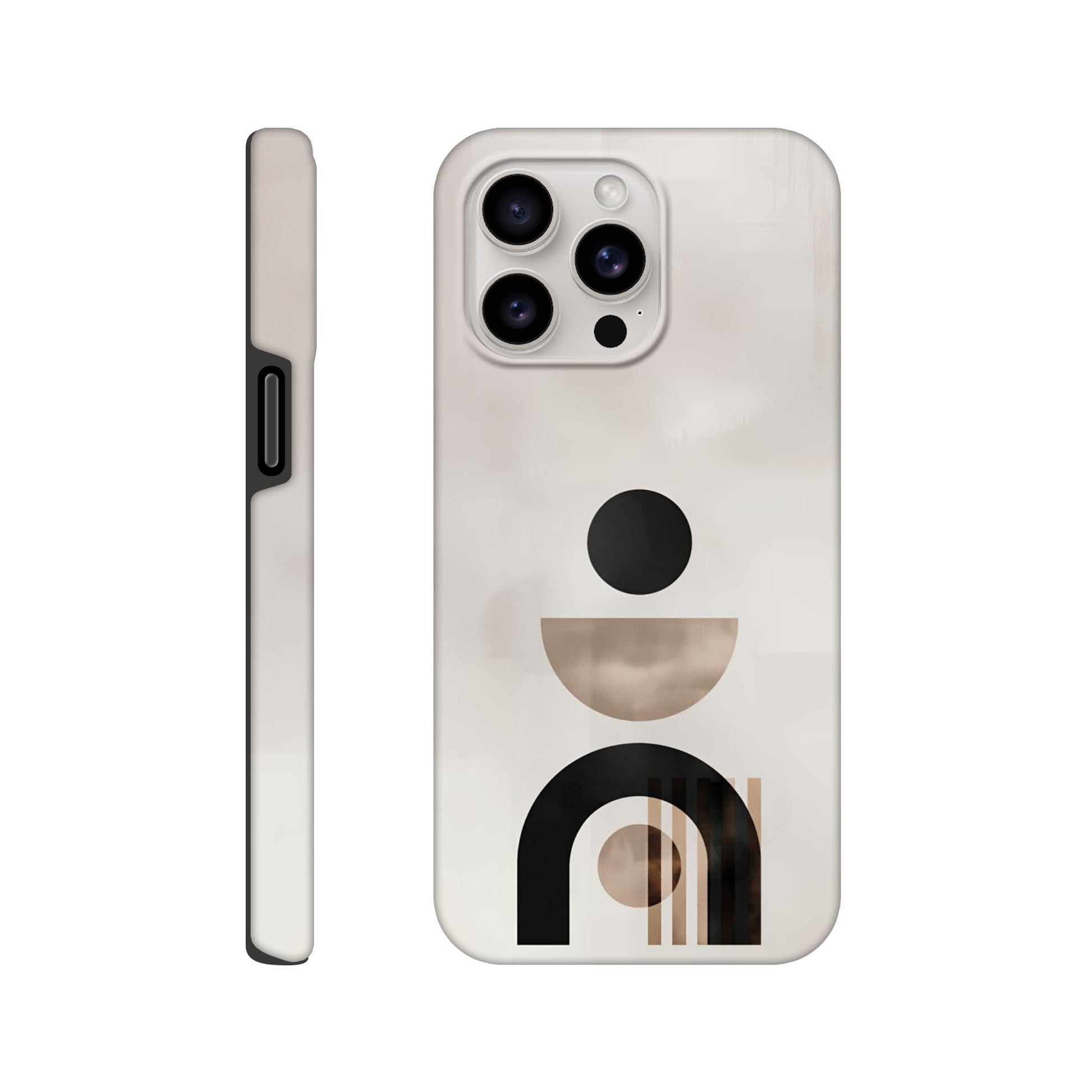 MYSTBIT ART | Architected Soul iPhone Case-MYSTBIT ART