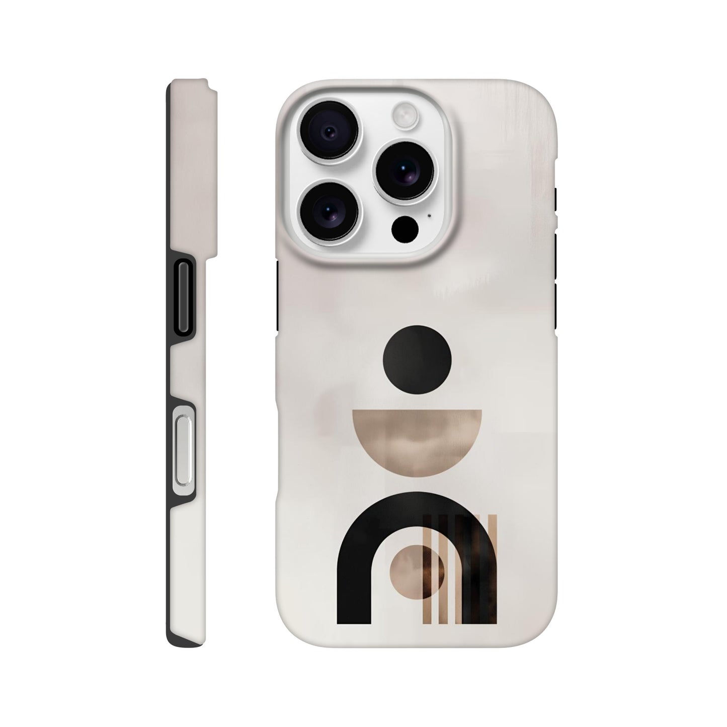 MYSTBIT ART | Architected Soul iPhone Case-MYSTBIT ART