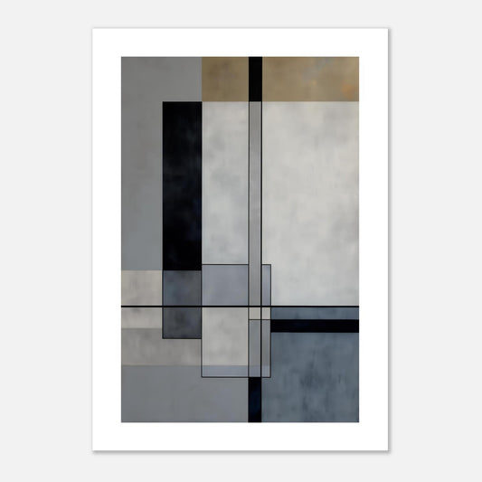 MYSTBIT ART | Architectural Divide Art Print Wall Art