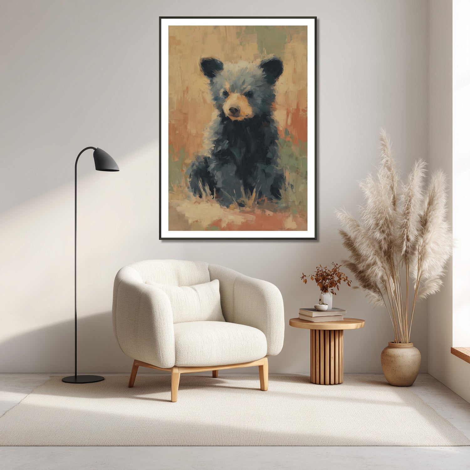 MYSTBIT ART | Autumn Watcher Art Print Wall Art