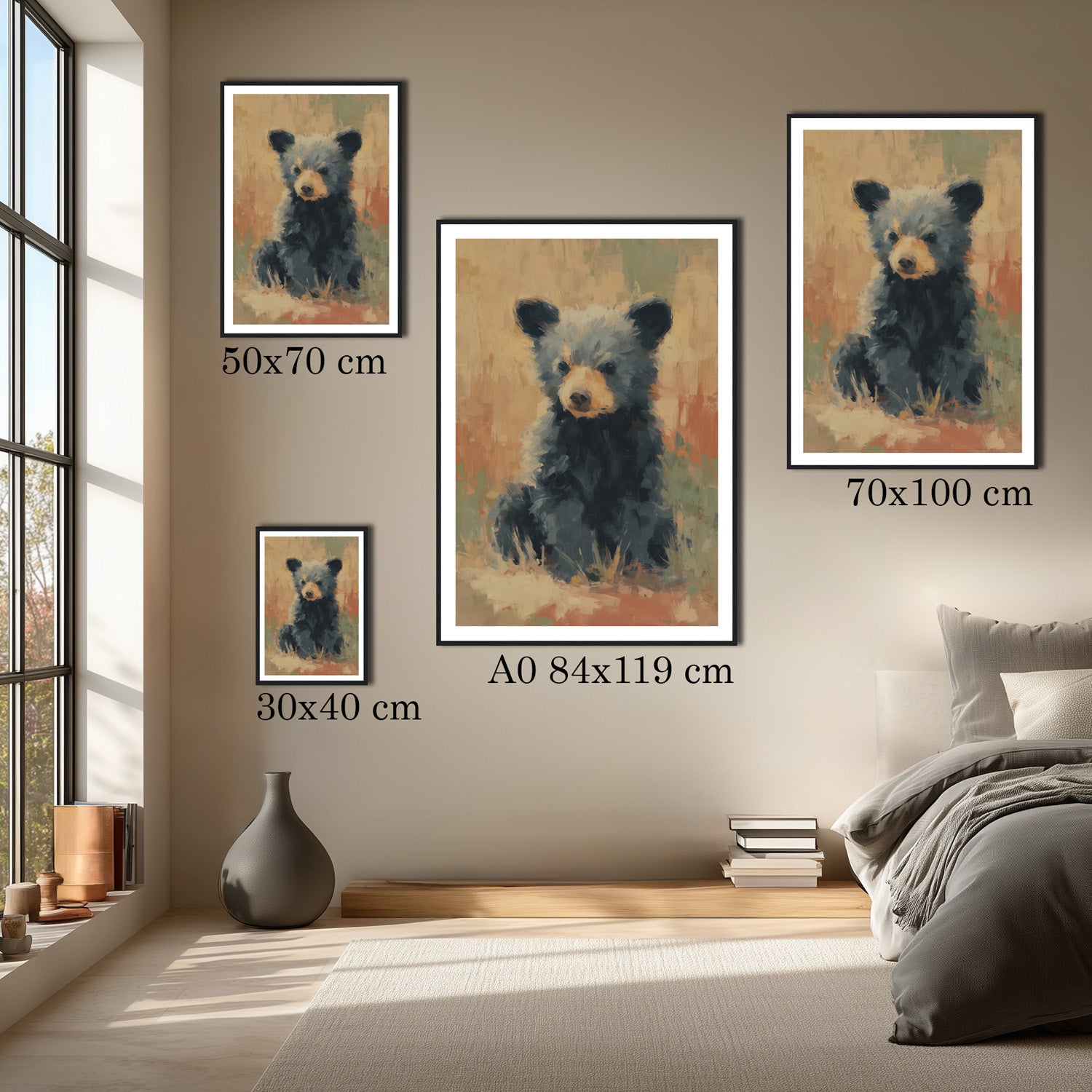 MYSTBIT ART | Autumn Watcher Art Print Wall Art