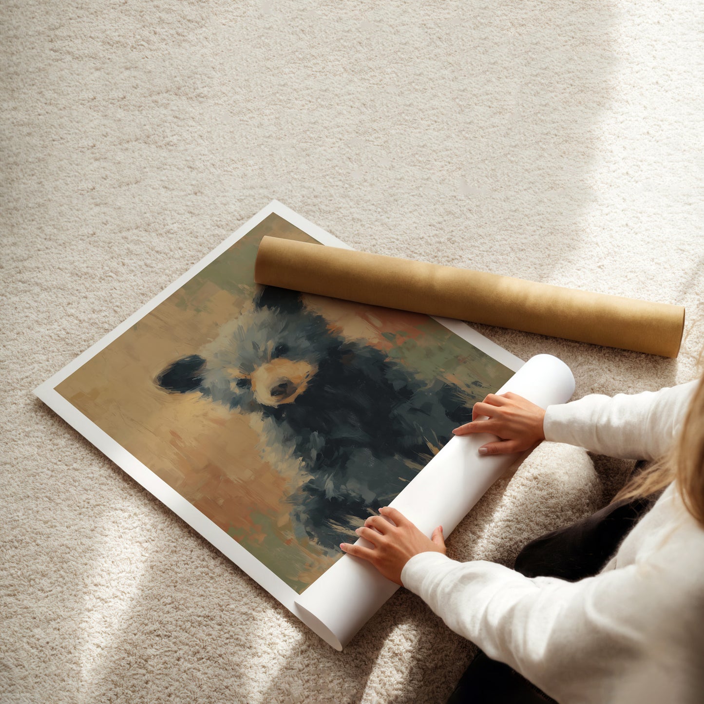 MYSTBIT ART | Autumn Watcher Art Print Wall Art