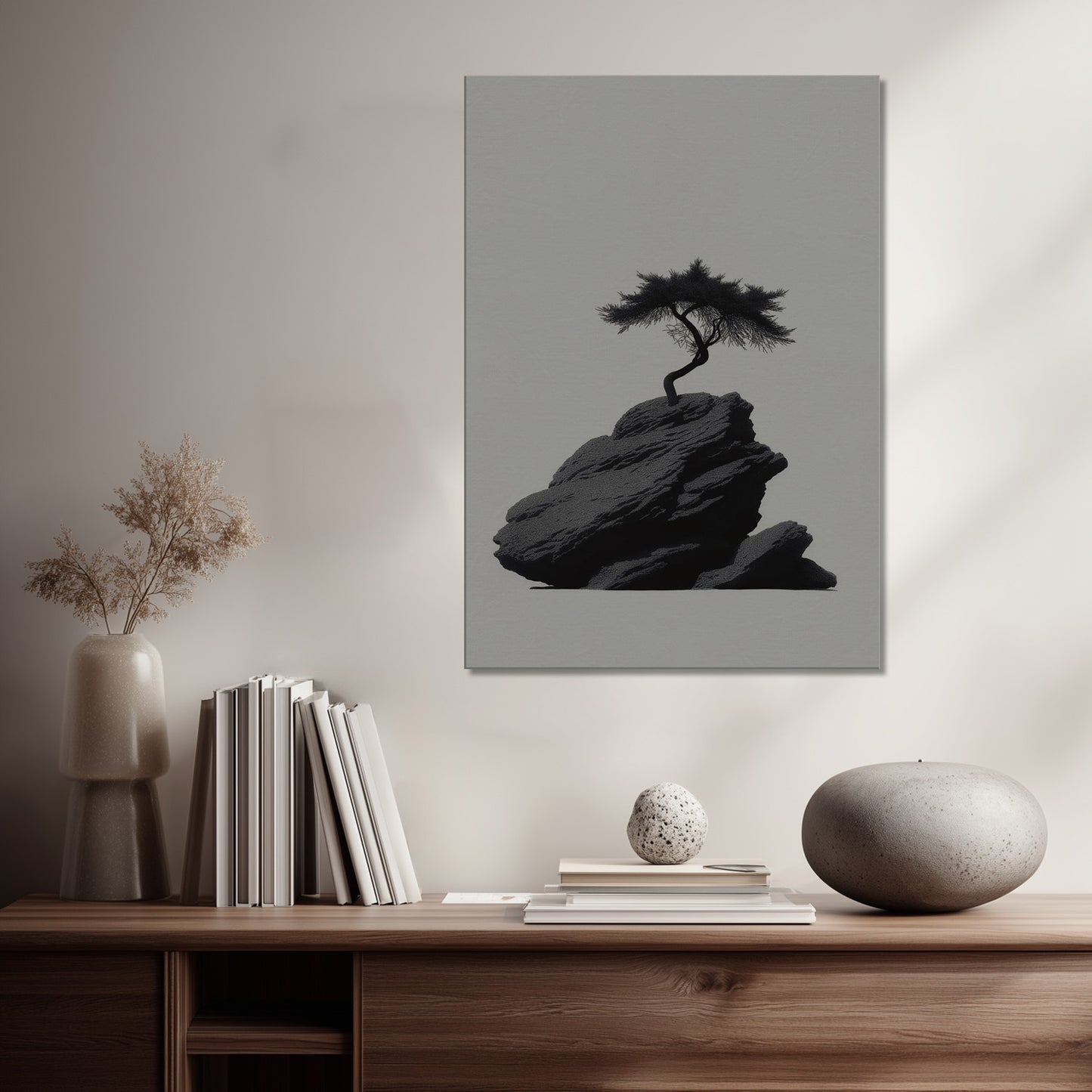 MYSTBIT ART | Balance of Strength Canvas Print Wall Art