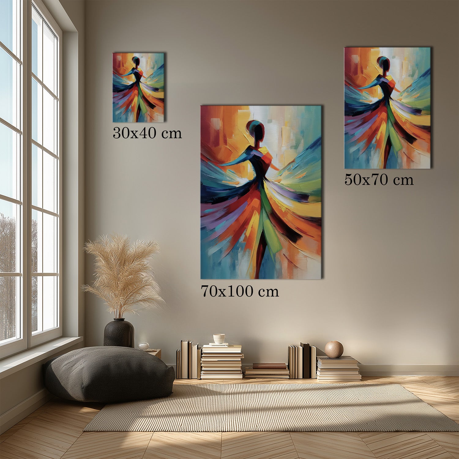 MYSTBIT ART | Ballet Reverie Canvas Print Wall Art