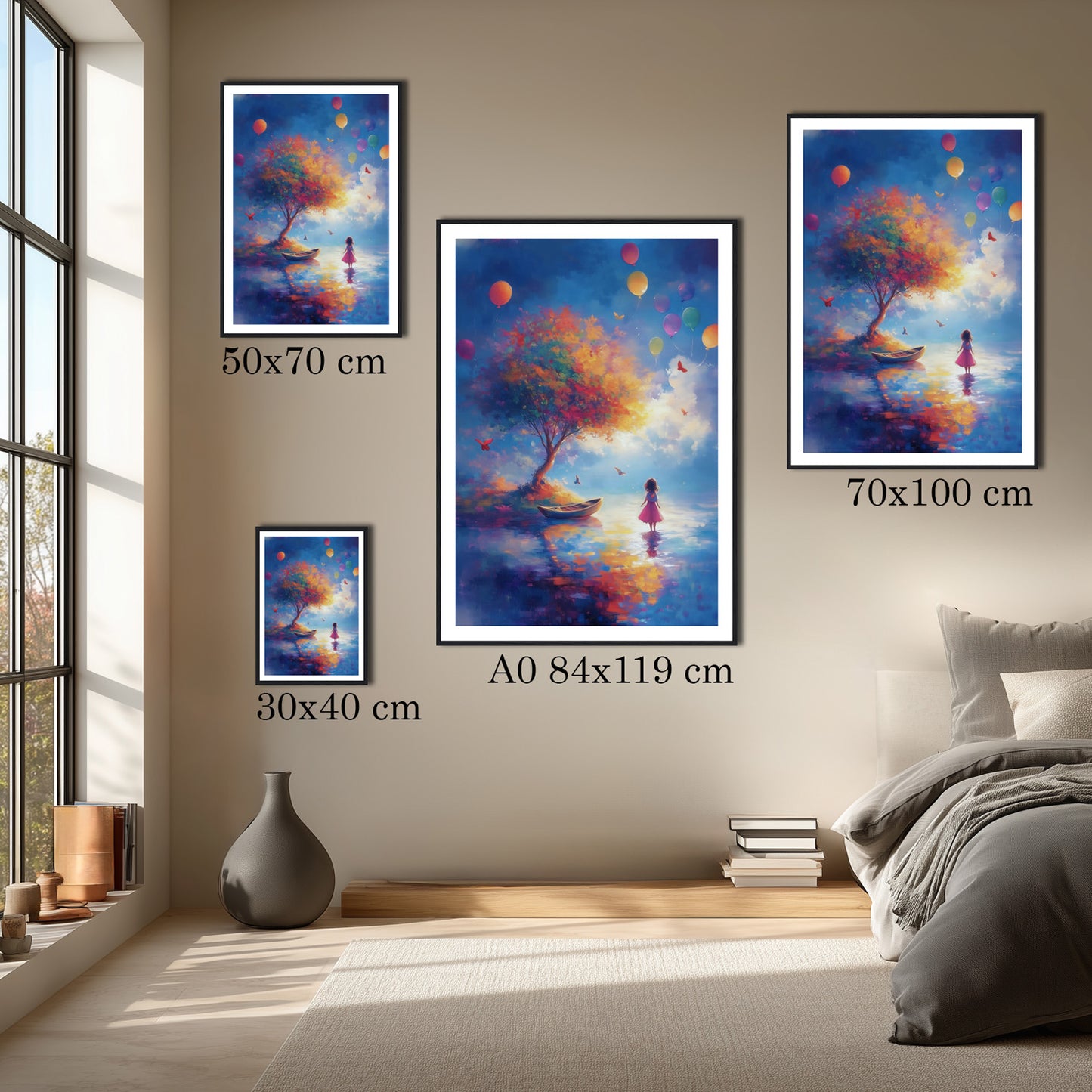 MYSTBIT ART | Beyond the Horizon Art Print Wall Art