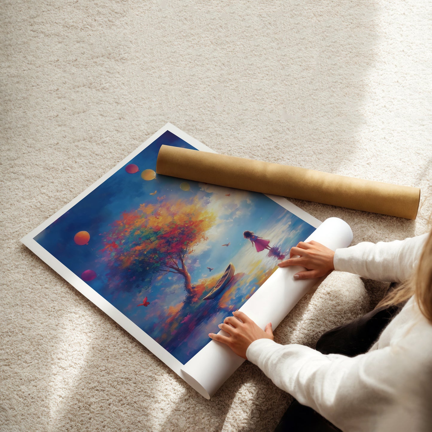 MYSTBIT ART | Beyond the Horizon Art Print Wall Art