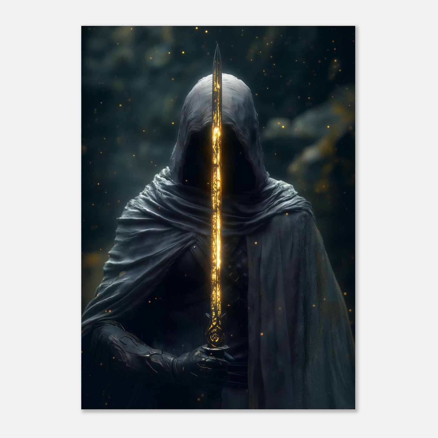 MYSTBIT ART | Blade of Destiny Art Print Wall Art