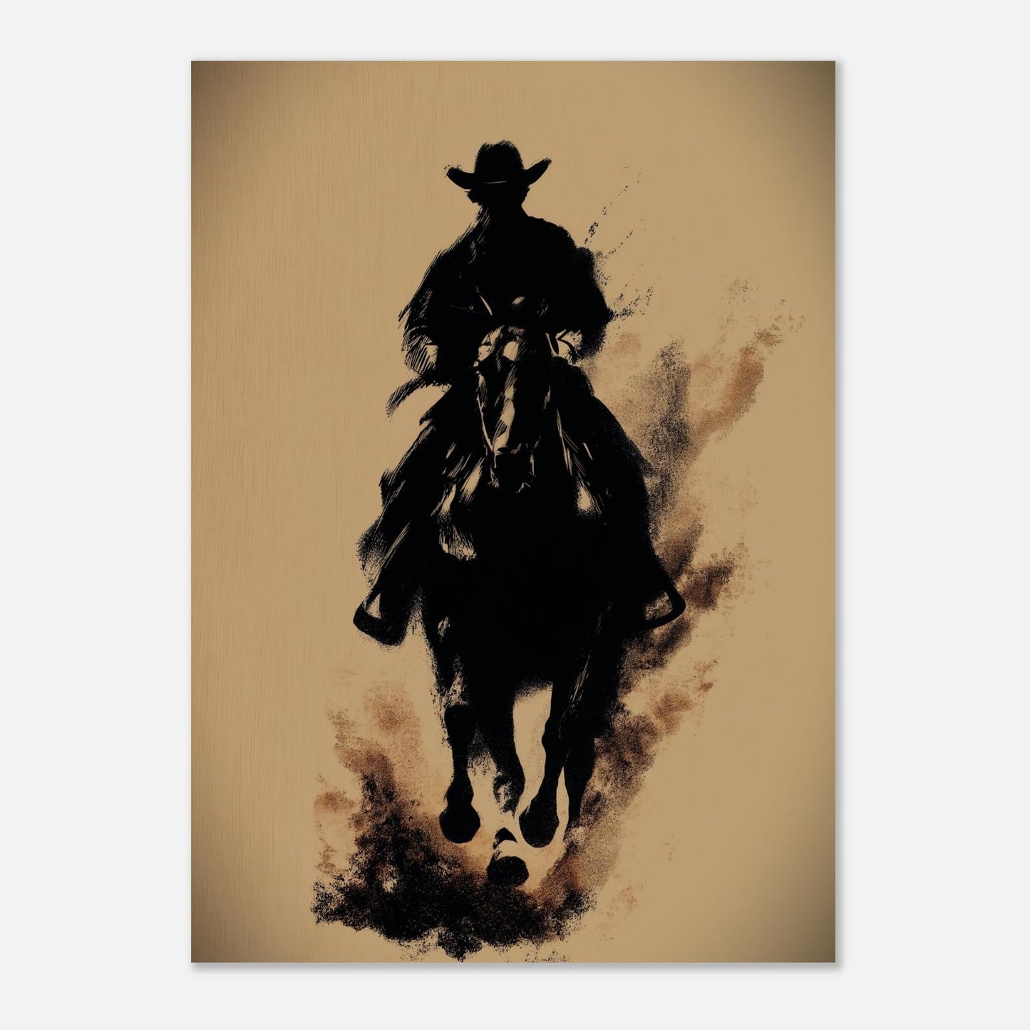 MYSTBIT ART | Blazing Hooves Art Print Wall Art
