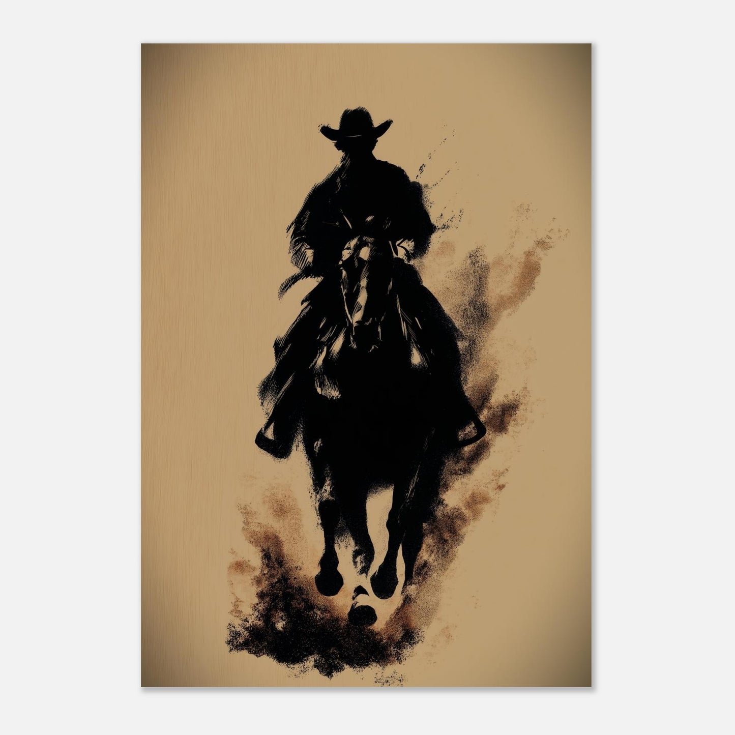 MYSTBIT ART | Blazing Hooves Art Print Wall Art
