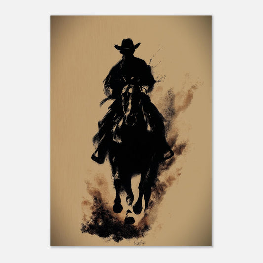 MYSTBIT ART | Blazing Hooves Art Print Wall Art