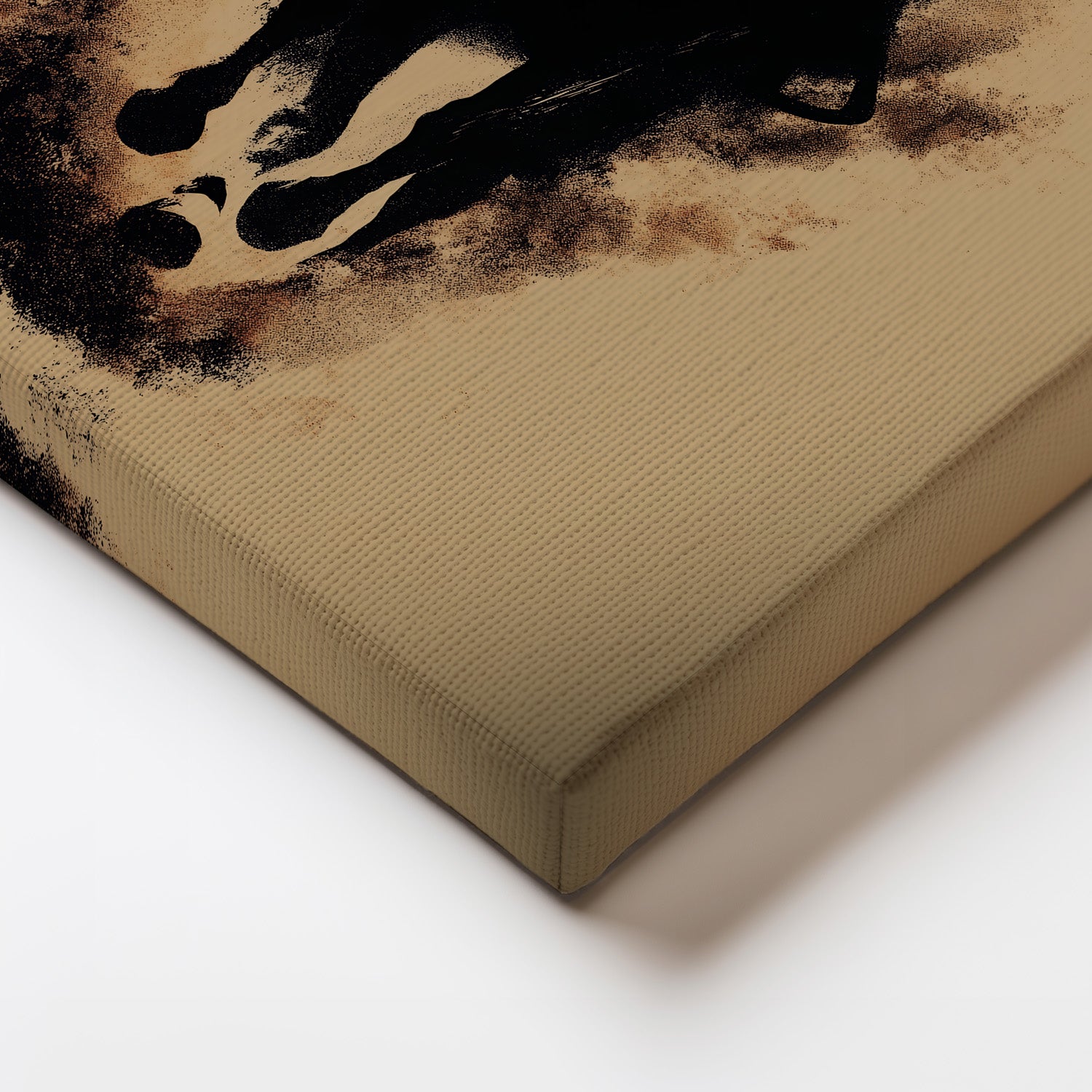 MYSTBIT ART | Blazing Hooves Canvas Print Wall Art