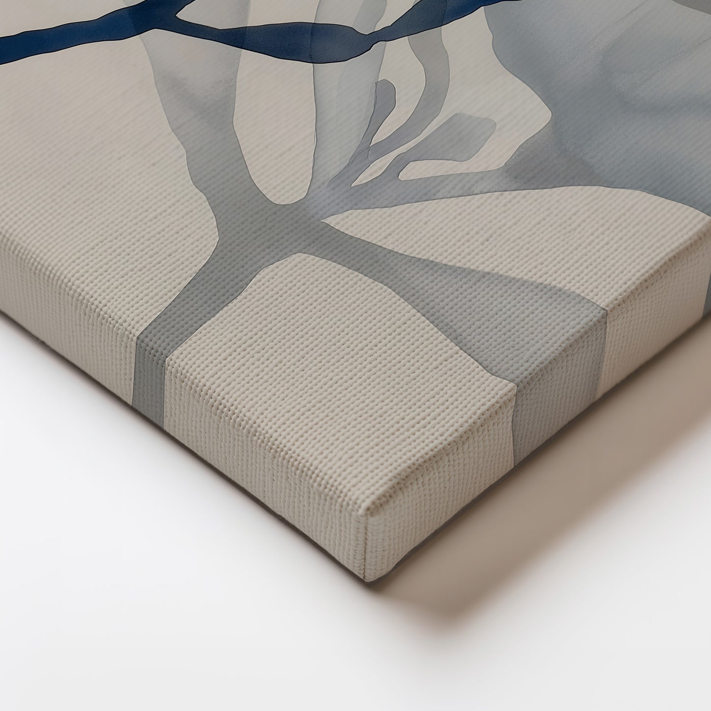 MYSTBIT ART | Blue Leaves No5 Canvas Print Wall Art