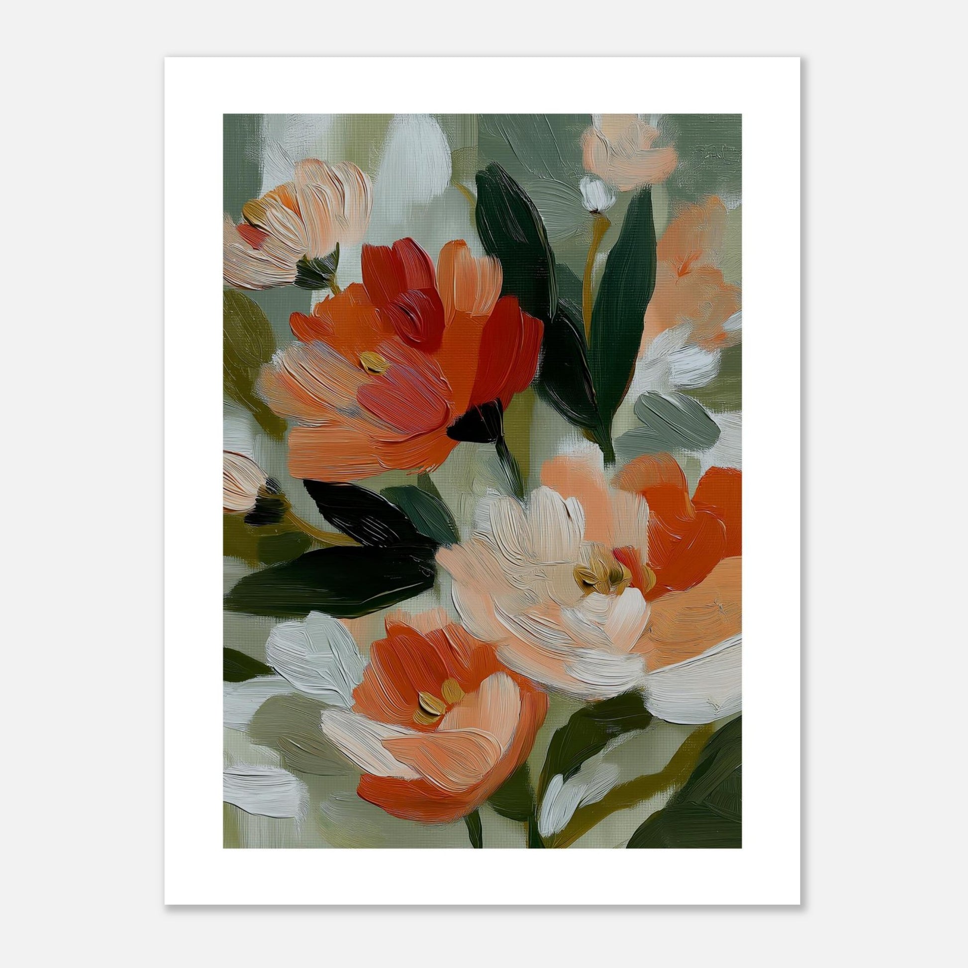 MYSTBIT ART | Bouquet of Flowers No1 Art Print Wall Art