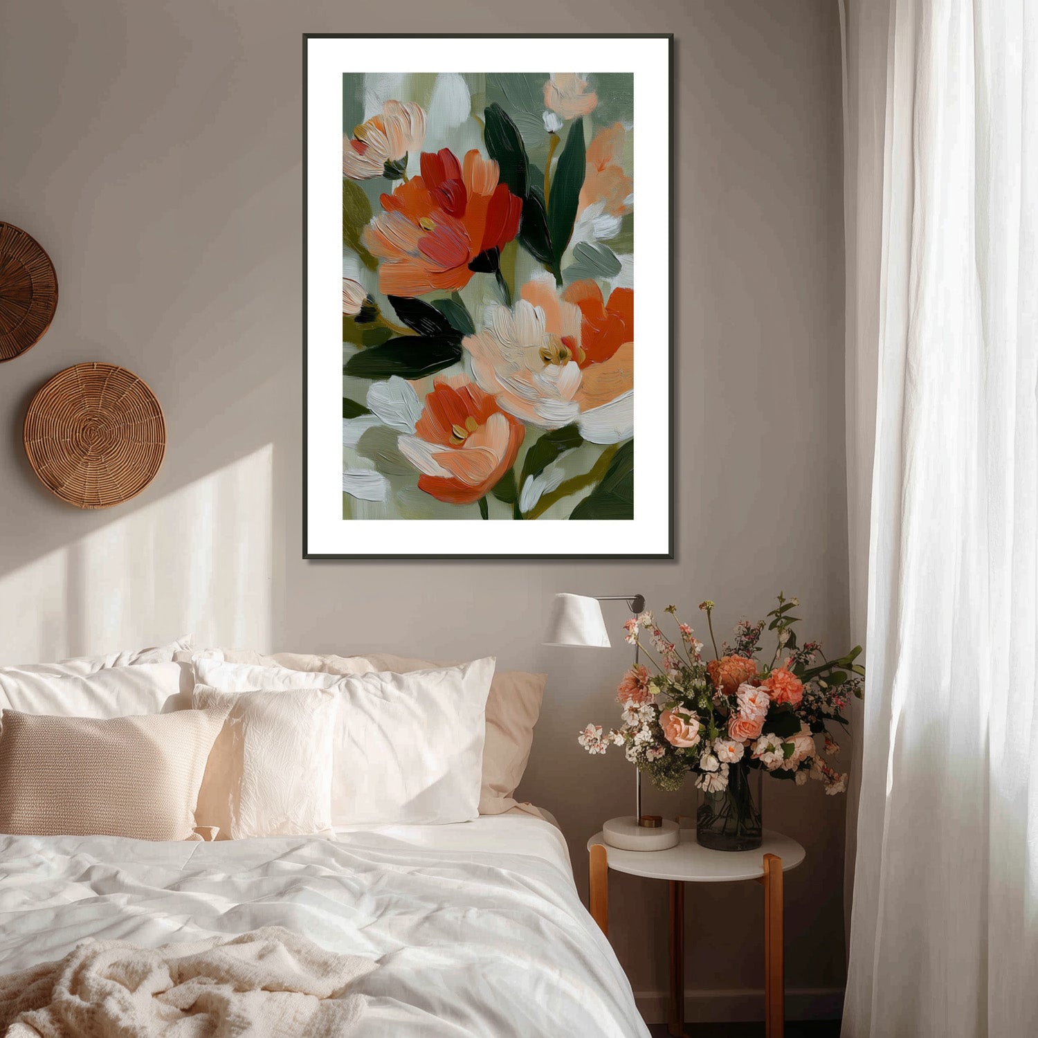 MYSTBIT ART | Bouquet of Flowers No1 Art Print Wall Art