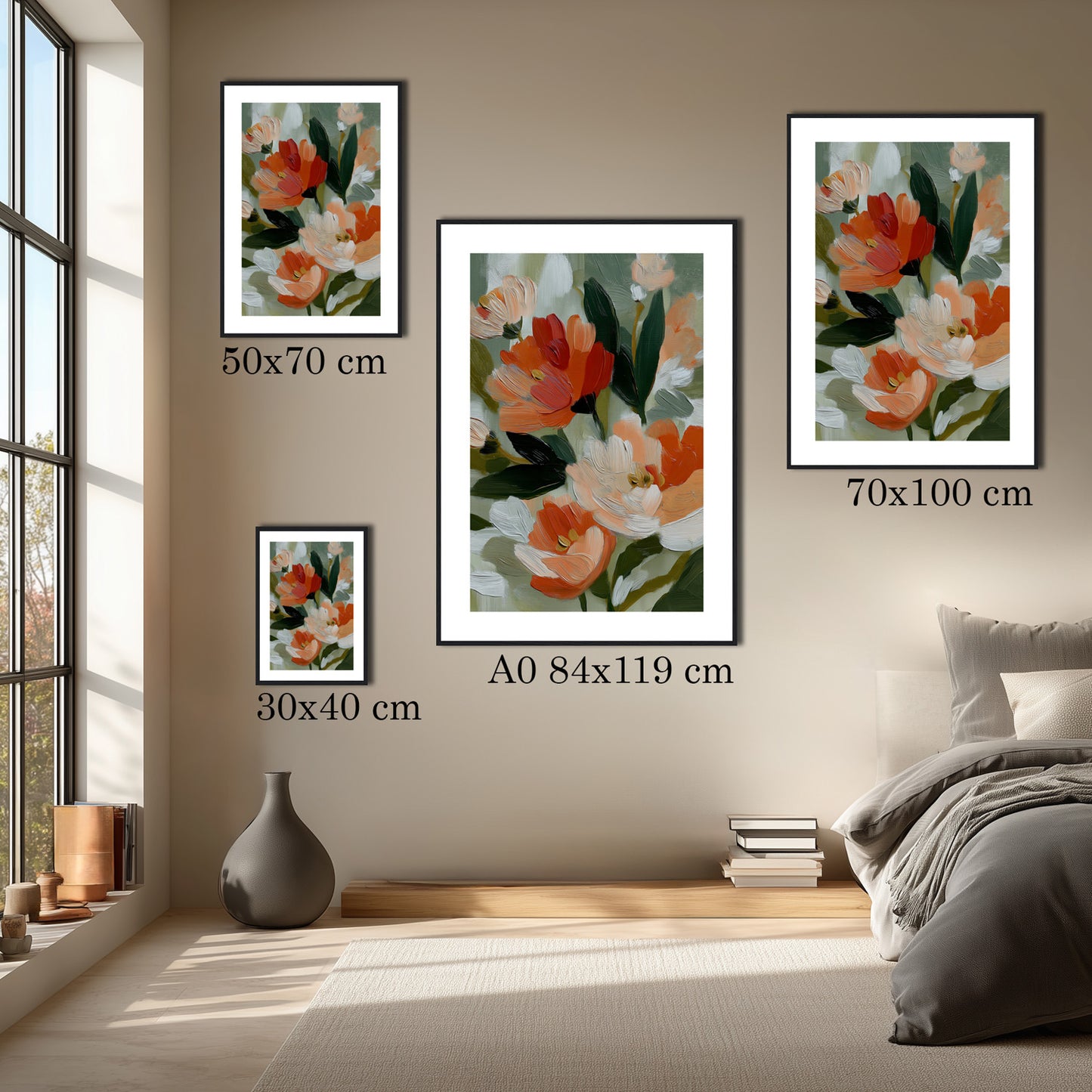 MYSTBIT ART | Bouquet of Flowers No1 Art Print Wall Art