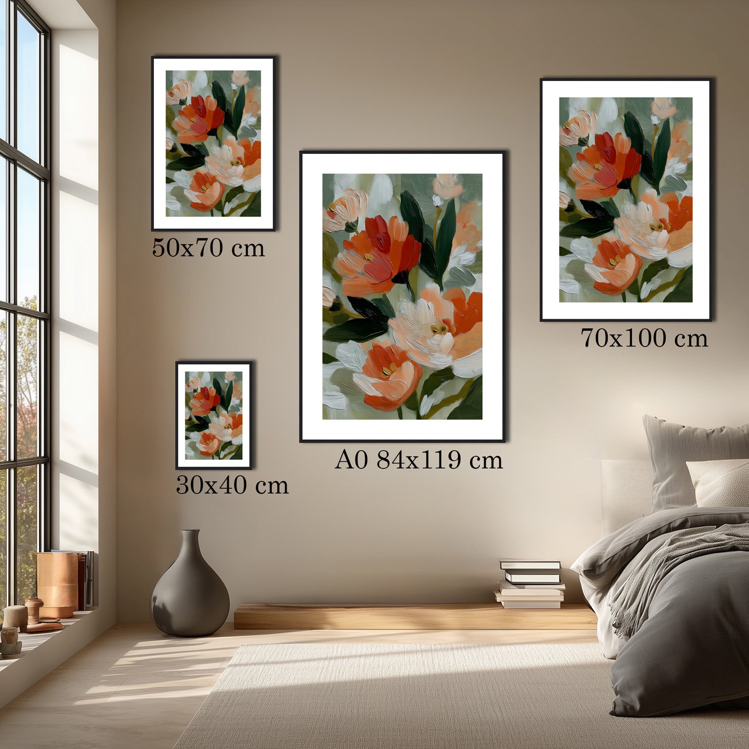 MYSTBIT ART | Bouquet of Flowers No1 Art Print Wall Art