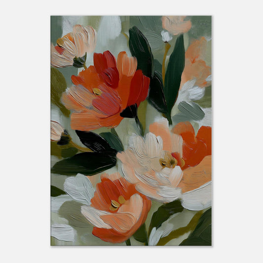 MYSTBIT ART | Bouquet of Flowers No1 Canvas Print Wall Art