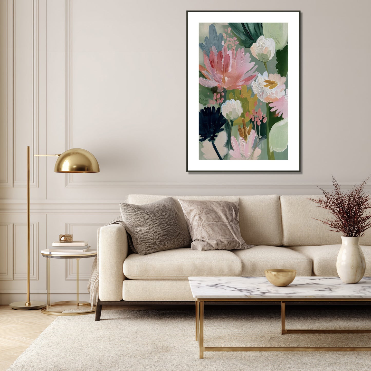 MYSTBIT ART | Bouquet of Flowers No2 Art Print Wall Art