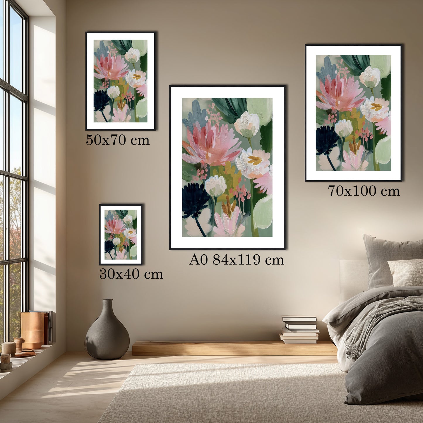 MYSTBIT ART | Bouquet of Flowers No2 Art Print Wall Art