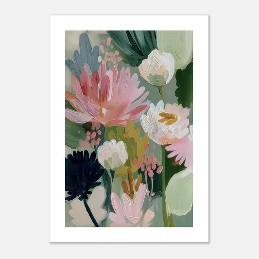 MYSTBIT ART | Bouquet of Flowers No2 Art Print Wall Art