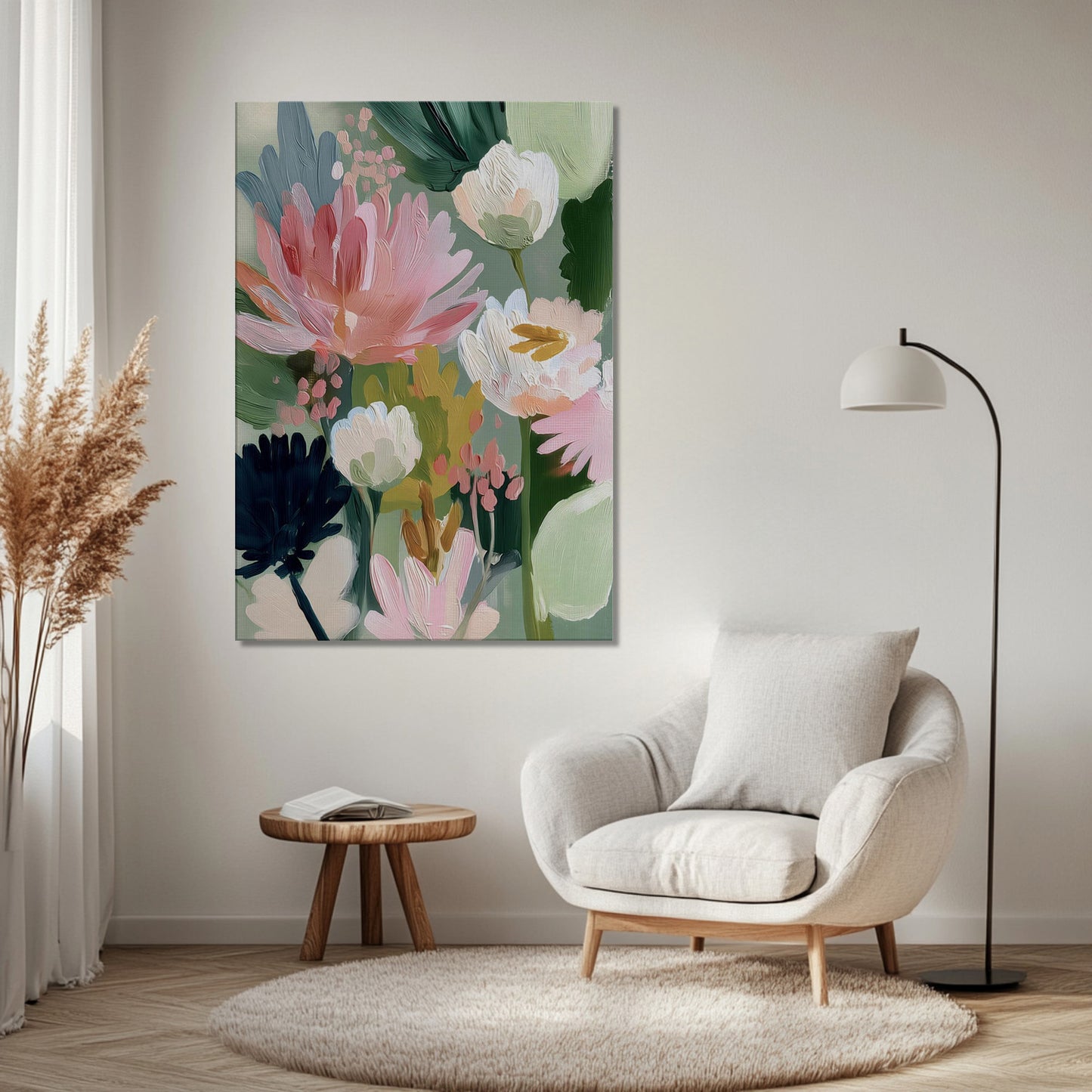 MYSTBIT ART | Bouquet of Flowers No2 Canvas Print Wall Art