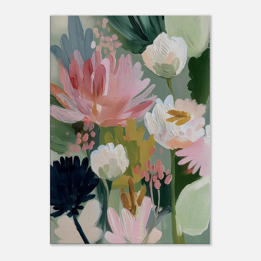 MYSTBIT ART | Bouquet of Flowers No2 Canvas Print Wall Art