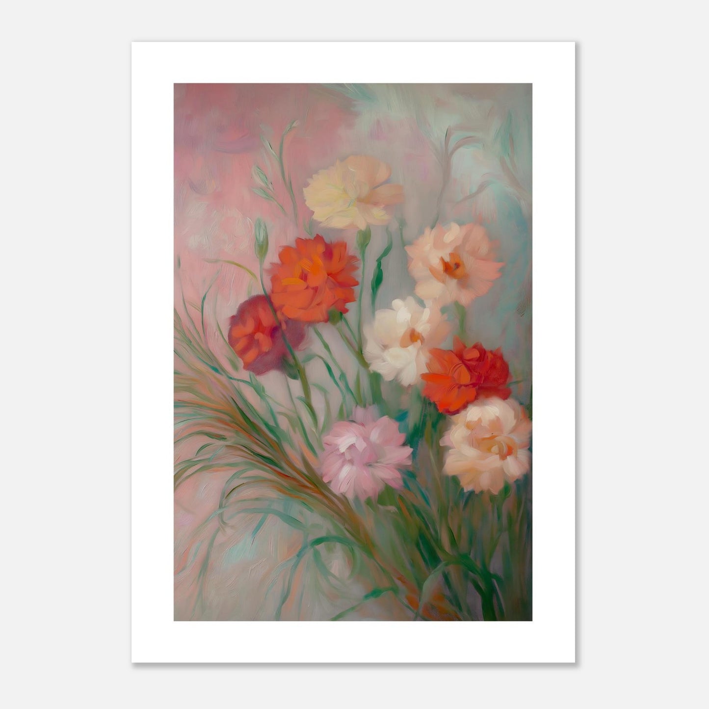 MYSTBIT ART | Bouquet of Flowers No3 Art Print Wall Art